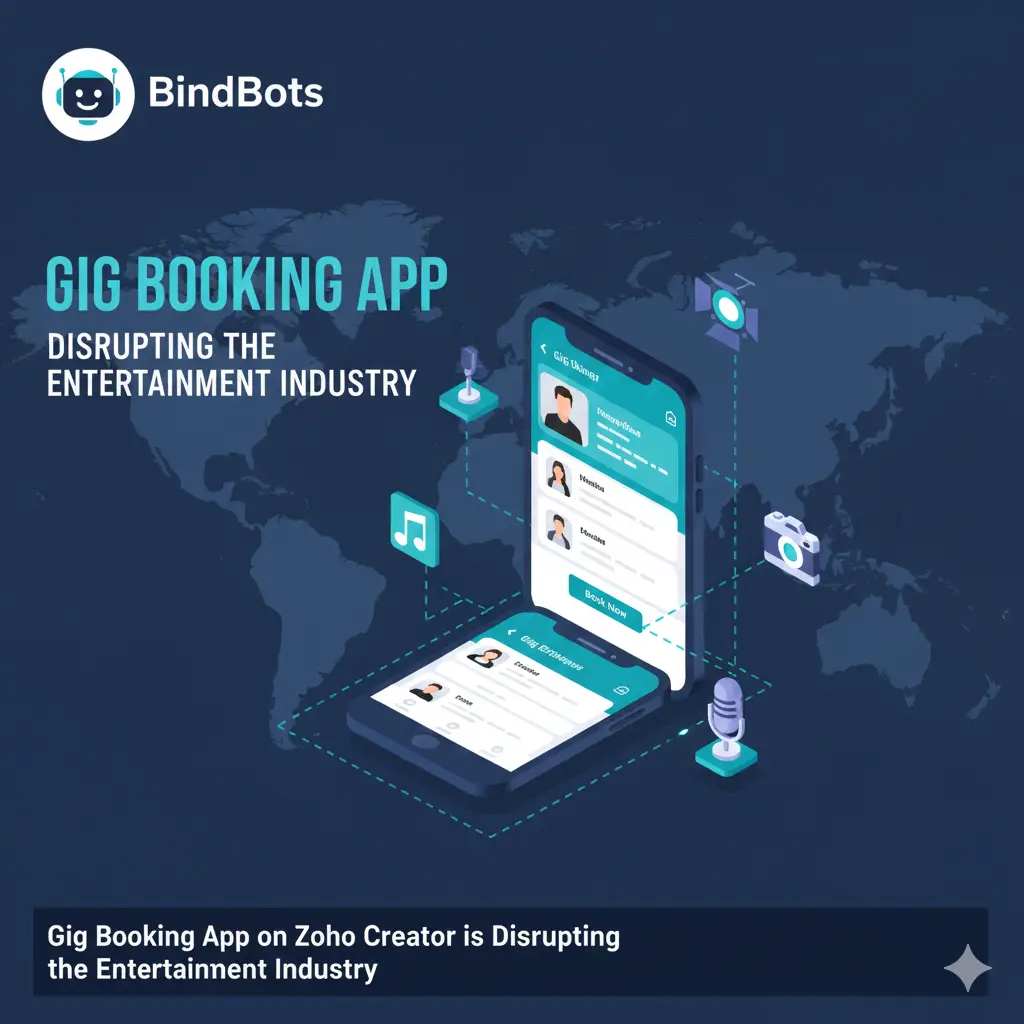 A Gig Booking App Developed on Zoho Creator Is Transforming the Entertainment Industry.