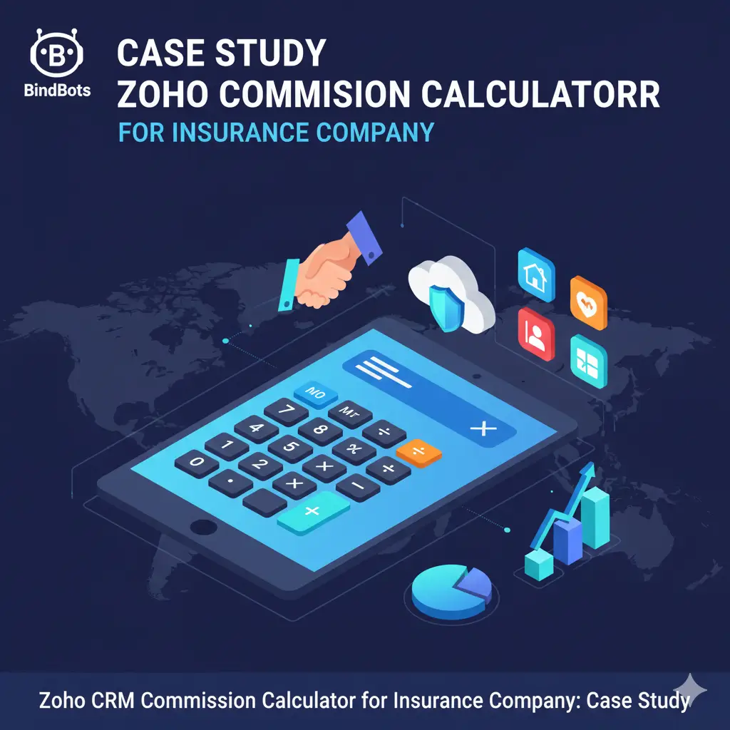 Zoho CRM Commission Calculator for an Insurance Company: A Case Study