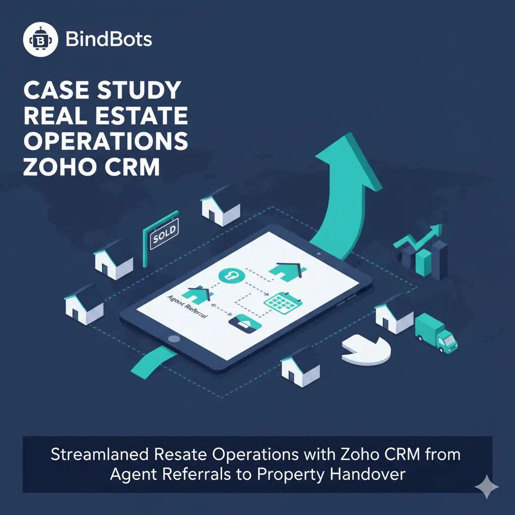Effective Real Estate Operations Using Zoho CRM: From Agent Referrals to Property Handover.